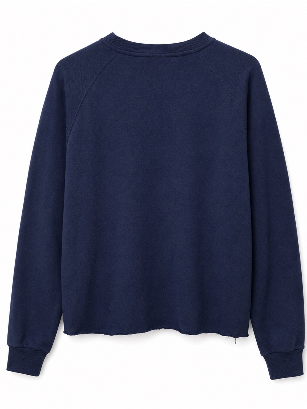 Vintage 80’s Adidas Navy Cropped Sweatshirt - Red Logo - Picture 4 of 4